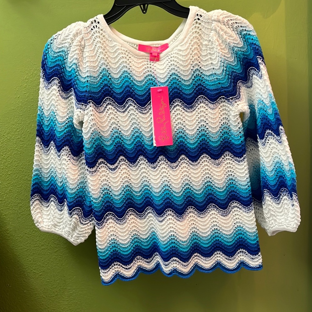 Lilly Pulitzer XXS Navana Sweater NWT